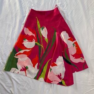 Ted Baker Axell Pink Printed Satin Floral Ghana